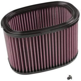 Filtro aria K&N in cotone ovale alto 173 mm per KAWASAKI KVF BRUTE FORCE 750