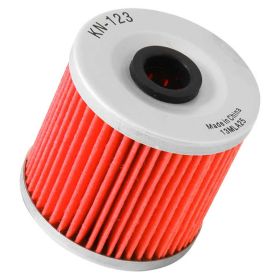 Filtro olio K&N 123 High Flow alto 60 mm per KAWASAKI