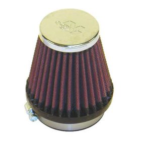 Filtro aria rosso K&N in cotone rotondo alto 117 mm
