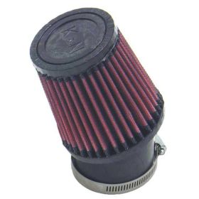 Filtro aria rosso K&N in cotone rotondo alto 117 mm