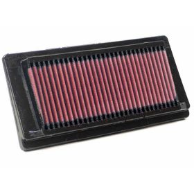 Filtre à air en coton K&N haut panneau 222 mm pour YAMAHA MT-01 1700