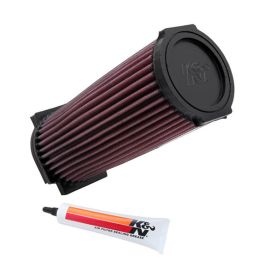 Filtro aria K&N in cotone rotondo alto 162 mm per YAMAHA