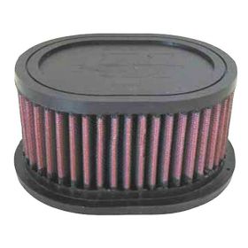 Filtro aria K&N in cotone ovale alto 89 mm per YAMAHA