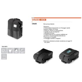 TANK BAG MOTORBIKE MAGNETIC CAFE RACER KAPPA CR600 ANTI-UVCAPACITY 10 LITERS