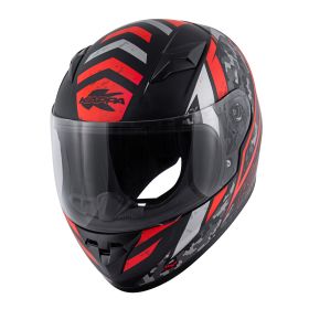 KAPPA KJ04 Evo Prox Kids motorcycle helmet black red