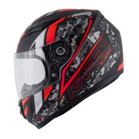 KAPPA KJ04 Evo Prox Kids motorcycle helmet black red