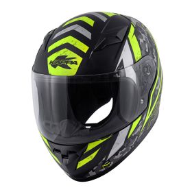 KAPPA KJ04 Evo Prox Kinder-Motorradhelm schwarz gelb