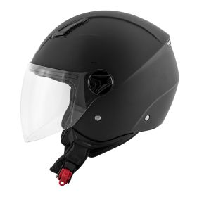 Casco demi-jet KAPPA KV28 Evo Join Basic nero opaco