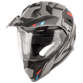 Casco Enduro Dual Road KAPPA KV30 Evo Grayer Grigio Opaco Nero