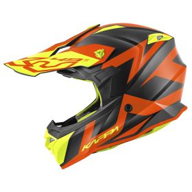 CASQUE DE MOTOCROSS KAPPA KV49 EVO GREAT NOIR / ORANGE