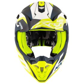 CASQUE DE MOTOCROSS KAPPA KV49 EVO GREAT BLEU / BLANCHE