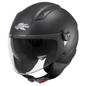 Casque demi-jet KAPPA KV57 Basic noir mat