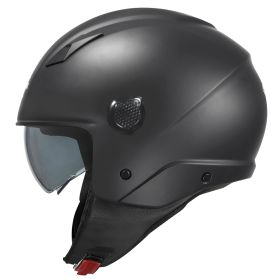 Casque demi-jet KAPPA KV58 Basic noir mat