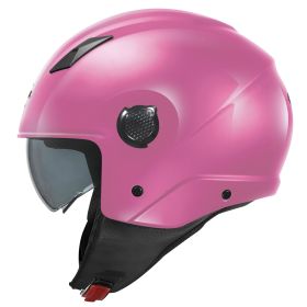 Casque demi-jet KAPPA KV58 Basic rose brillant
