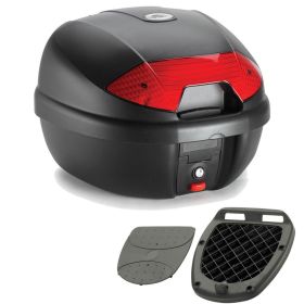MOTORCYCLE SCOOTER TOP CASE KAPPA K30N WITH MONOLOCK PLATE CAPACITY 30 LITERS