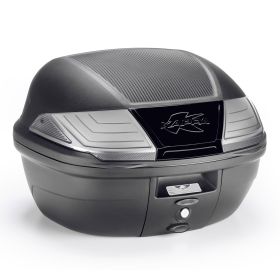 KAPPA K400 TECH monolock topcase black smoked 40L