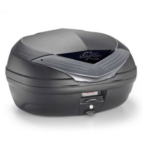 KAPPA K466 URBAN TECH monolock topcase black smoked 46L