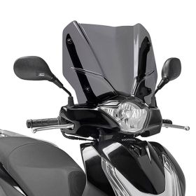 WINDSCREEN KAPPA KD1128S SH 125I-150I ABS (12 > 16) ONLY FOR ORIGINAL BRACKETS
