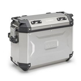 VALISE LATERALE 37 LT DROIT MONOKEY SIDE ALUMINIUM