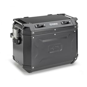 VALISE LATERALE 48 LT DROIT MONOKEY SIDE ALUMINIUM NOIR
