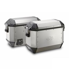PAIRE VALISES LATERALES 36 LT ALUMINIUM MONOKEY