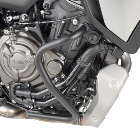KAPPA KN2148B motorschutz aus rohr unterer Teil schwarz