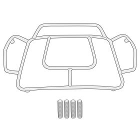 KAPPA KS377 gepäckträger für Original-Topcase