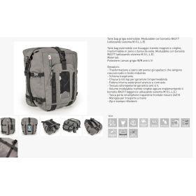 ZAINO TRASFORMABILE IN BORSA SERBATOIO 20 LITRI
