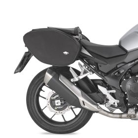 Coppia borse laterali espandibili KAPPA ST100B STRYKER nero 30L