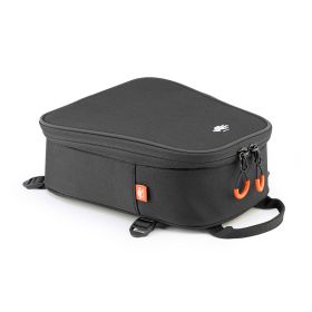 KAPPA BORSA DA SELLA MORBIDA NERA STRYKER 5 LT CON CINGHIE DI FISSAGGIO
