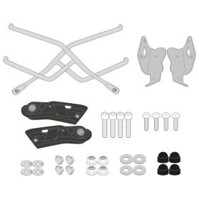 KAPPA TR1208K REMOVE-X side bags frames