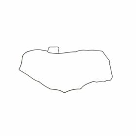 Original KAWASAKI valve cover gasket 11061-0007