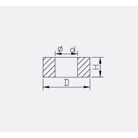 DADO AUTOBLOCCANTE KAYABA 12X19X8