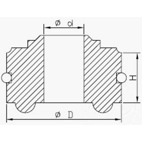 KAYABA Endanschlagpuffer 46/16mm 120244600401