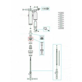 KAYABA Endanschlagpuffer 46/16mm 120244600401