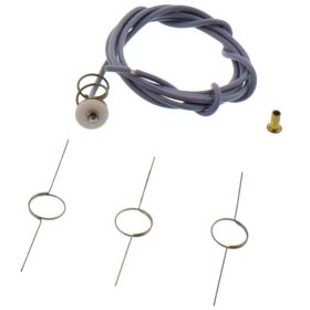 KELLERMANN blau 1000 positives Kabel und Erdungskontakt