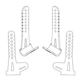 KIT CINGHIE PER SEGGIOLINO KS650