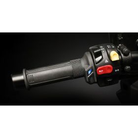 Coppia Manopole Riscaldabili KOSO d. 22 / 25 mm L. 130 mm Interruttore Integrato