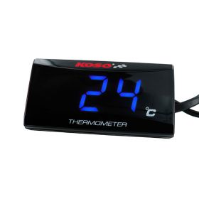 Koso Super Slim thermomètre numérique bleu