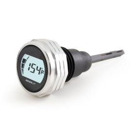 ASTA LIVELLO OLIO DIGITALE KOSO CROMATO PER HARLEY DAVIDSON