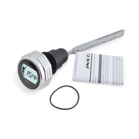 ASTA LIVELLO OLIO DIGITALE KOSO CROMATO PER HARLEY DAVIDSON