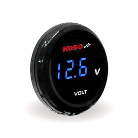 Koso Münze blaues Voltmeter