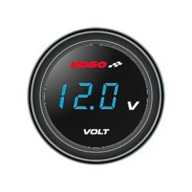 Koso Münze blaues Voltmeter