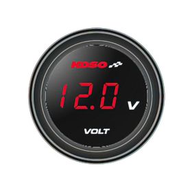Koso Münze rotes Voltmeter
