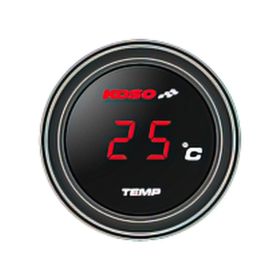TERMOMETRO KOSO COIN ROSSO