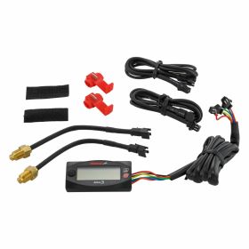 KOSO Digitales Temperaturmessgerät 0-120°C 60x30 mm Schwarz mit Hintergrundbeleuchtung