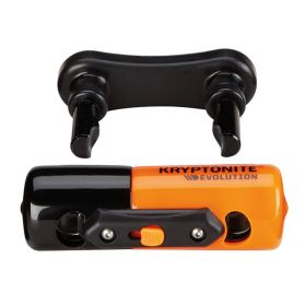 Lucchetto bloccadisco Kryptonite Evolution Compact con cavo promemoria