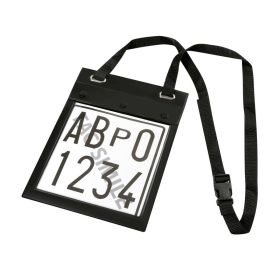Support de plaque d'immatriculation pour lampe test magnétique avec pochette