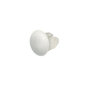 Set 100 bottoncini targa - Bianco