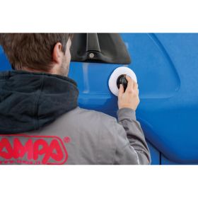 Handle with set of 3 interchangeable bearings Lampa D 130mm